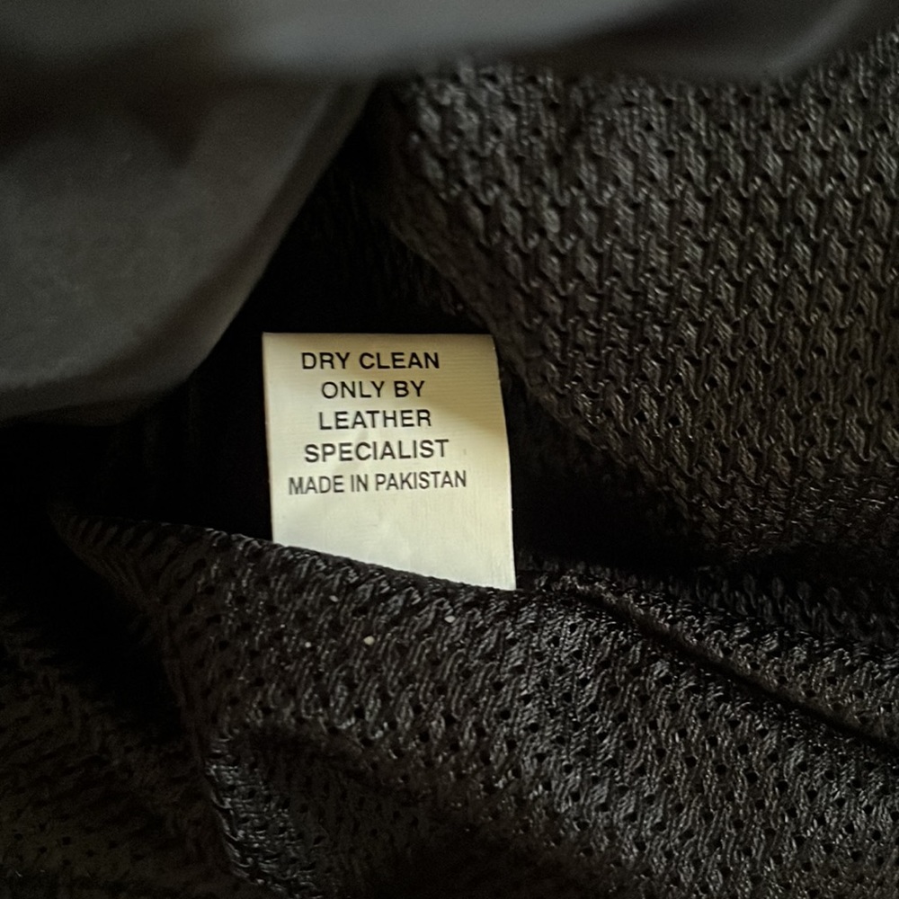 Highway One Leather Riding Coat Size Large - Picture 12 of 16